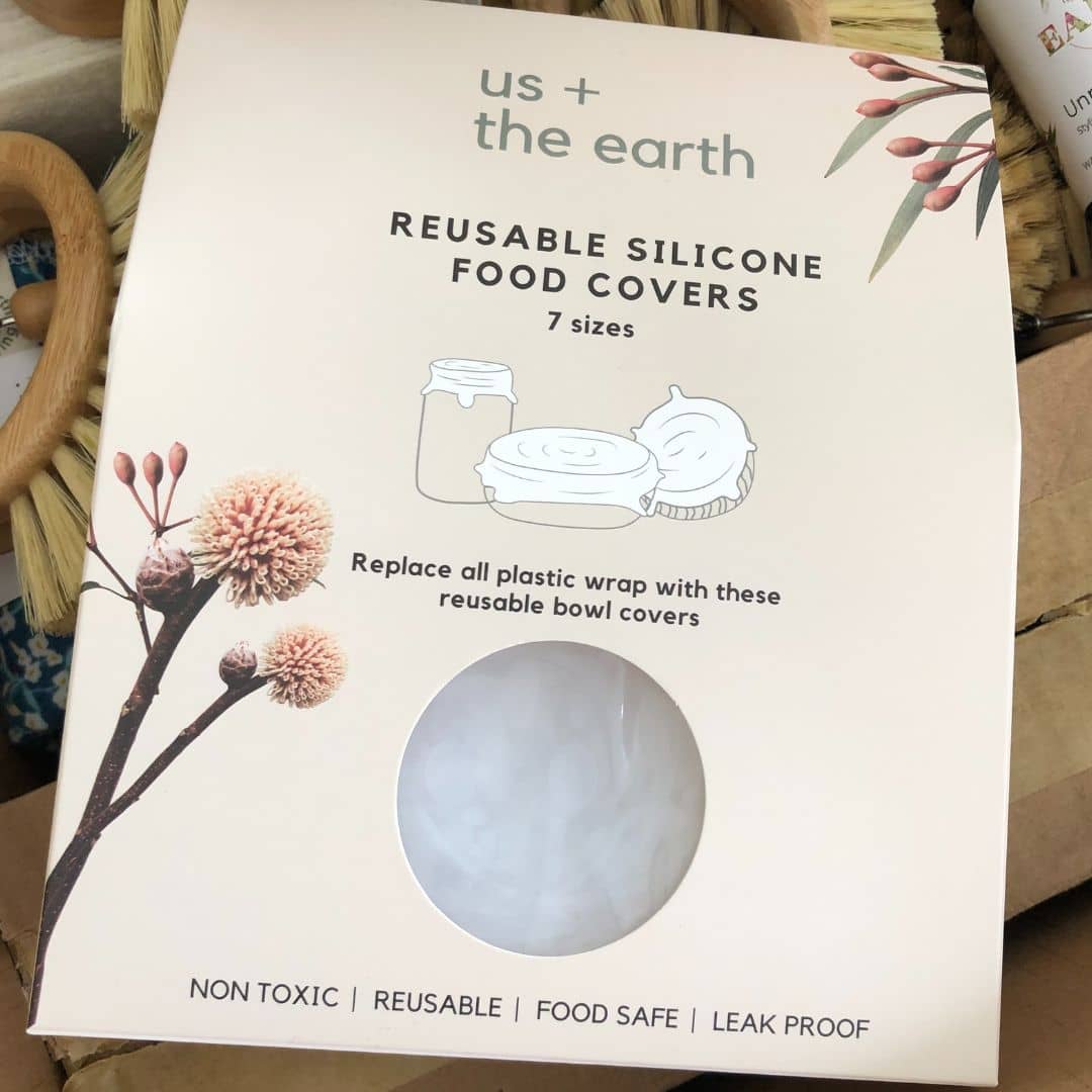 Us and The Earth – Großhandel Verpackung/Beutel zur Aufbewahrung von Lebensmitteln – Wiederverwendbare Silikondeckel in Lebensmittelqualität: Set mit 7 dehnbaren Abdeckungen4