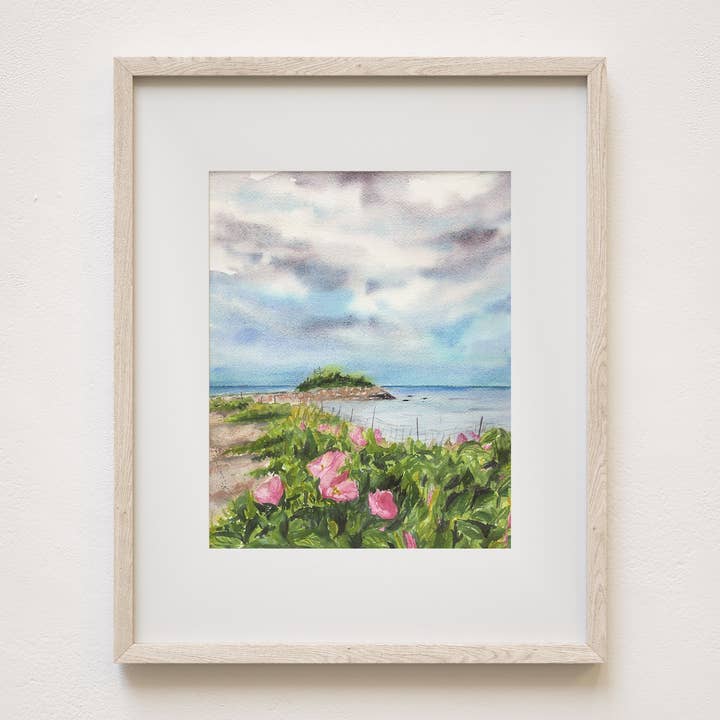 Stampa d'arte The Knob, Falmouth MA 5x7 pollici o 8x10 per la vendita all'ingrosso da parte di ALR Designs