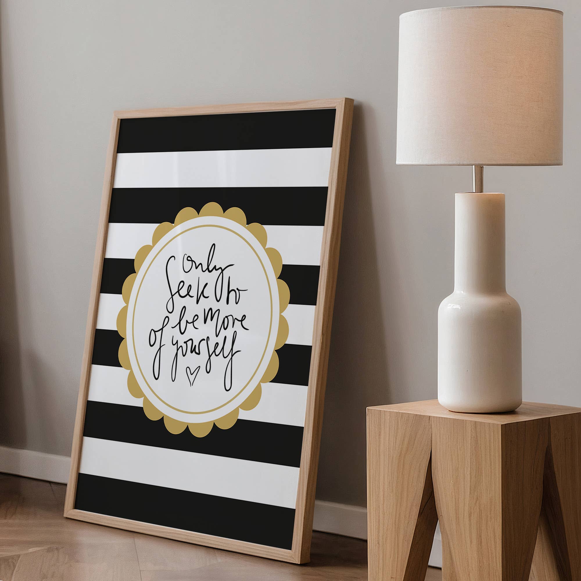 Tales by Jen - Wholesale Poster - Poster 'Only Seek to Be More of Yourself'2