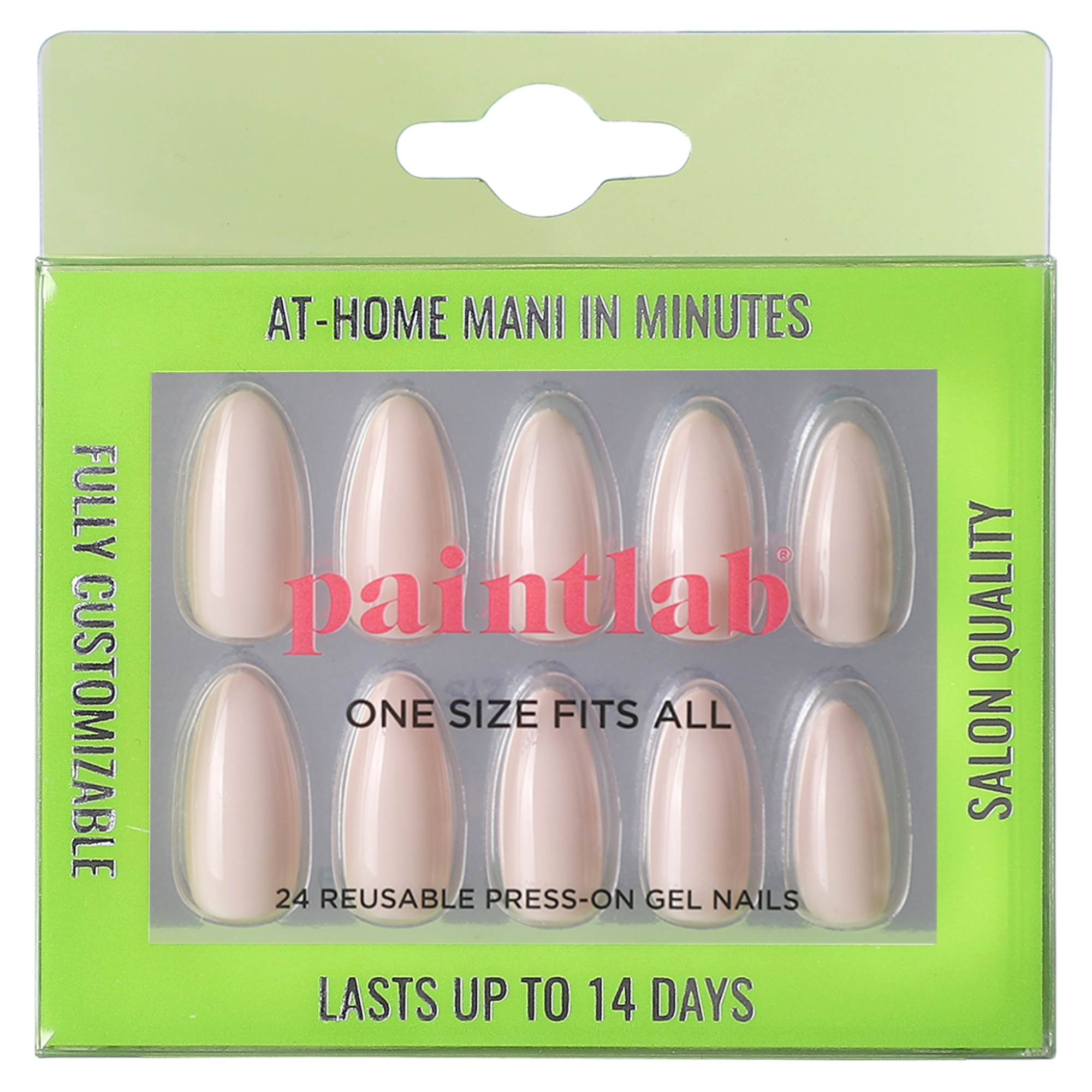 PaintLab – wholesale Press-on/fake nails – PaintLab Nude Heels Press-on Nails2