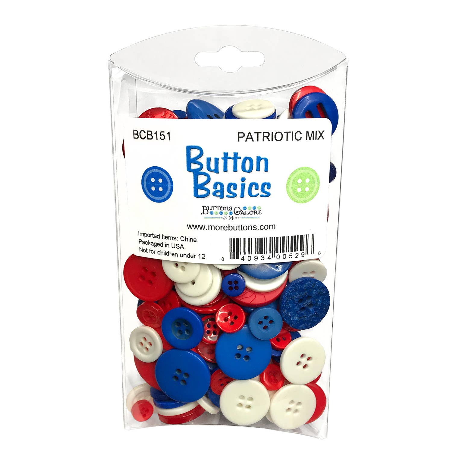 Buttons Galore & More - Wholesale Sewing Button/Snap - Button Basics Colorful Craft & Sewing Buttons38
