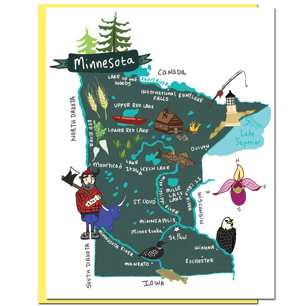 Allport Editions – wholesale Vardagliga hälsningskort – Hej USA Card Series - ALLA 50 STATER HÄR!25