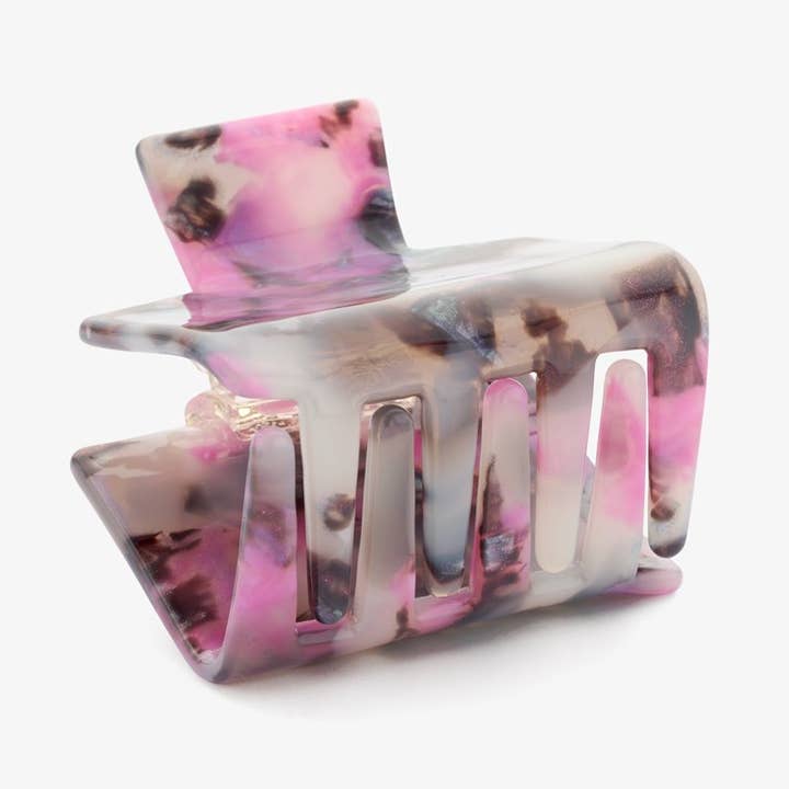 Hair Clip J25528MIX06-1 Purple for wholesale by Liet&Joliet