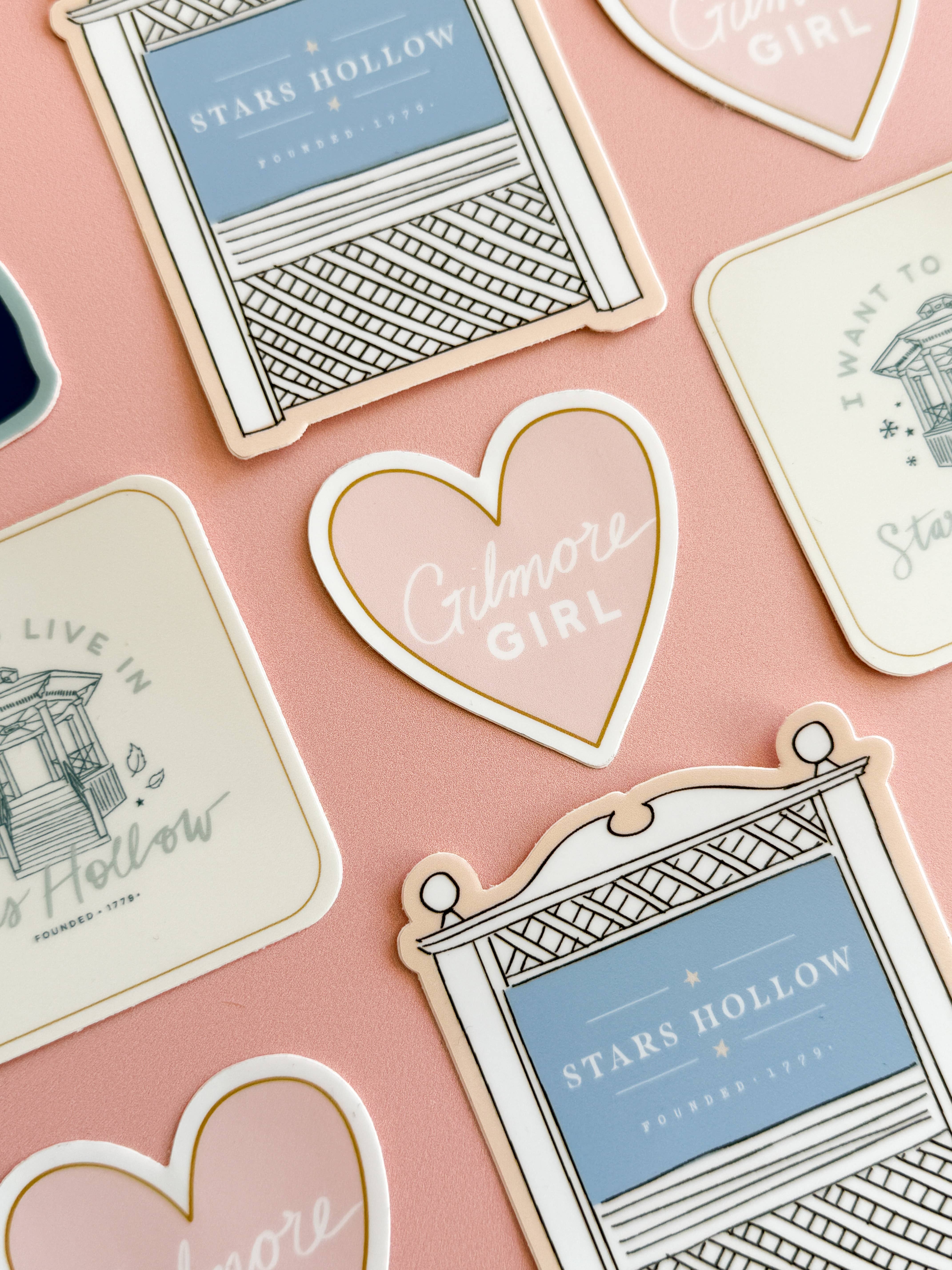 Declaration & Co - Wholesale Sticker - Stars Hollow Sign | Gilmore Girls Sticker2