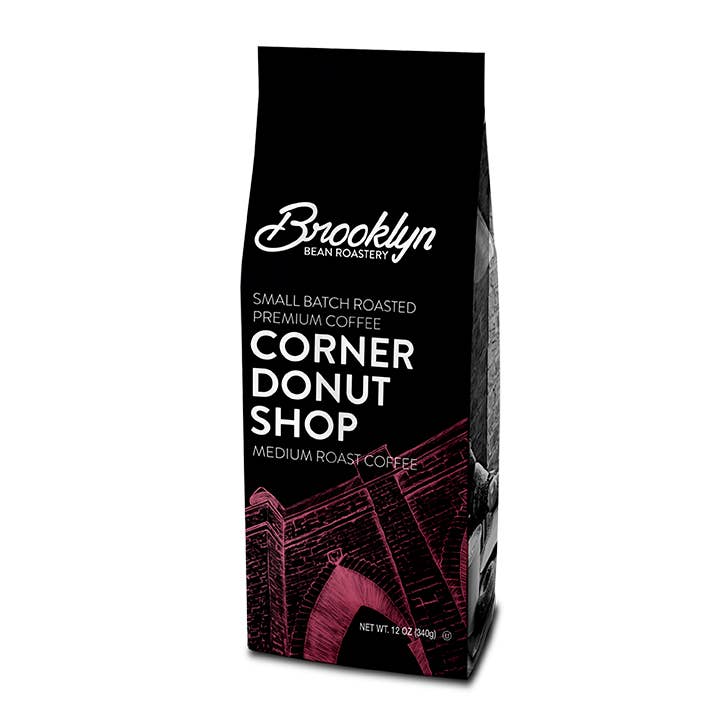 Two Rivers Coffee - Wholesale Ground Coffee - Corner Donut Shop Ground Coffee Bag (12 oz)