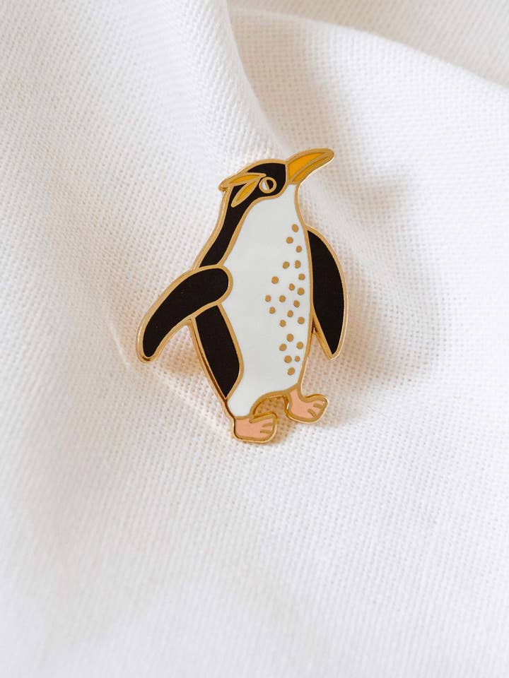 Alfiler Penguin Enamel para venta al por mayor de Mimi & August