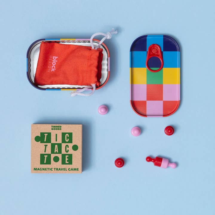 Block Design – wholesale Brädspel – Konserver - Tre i rad1