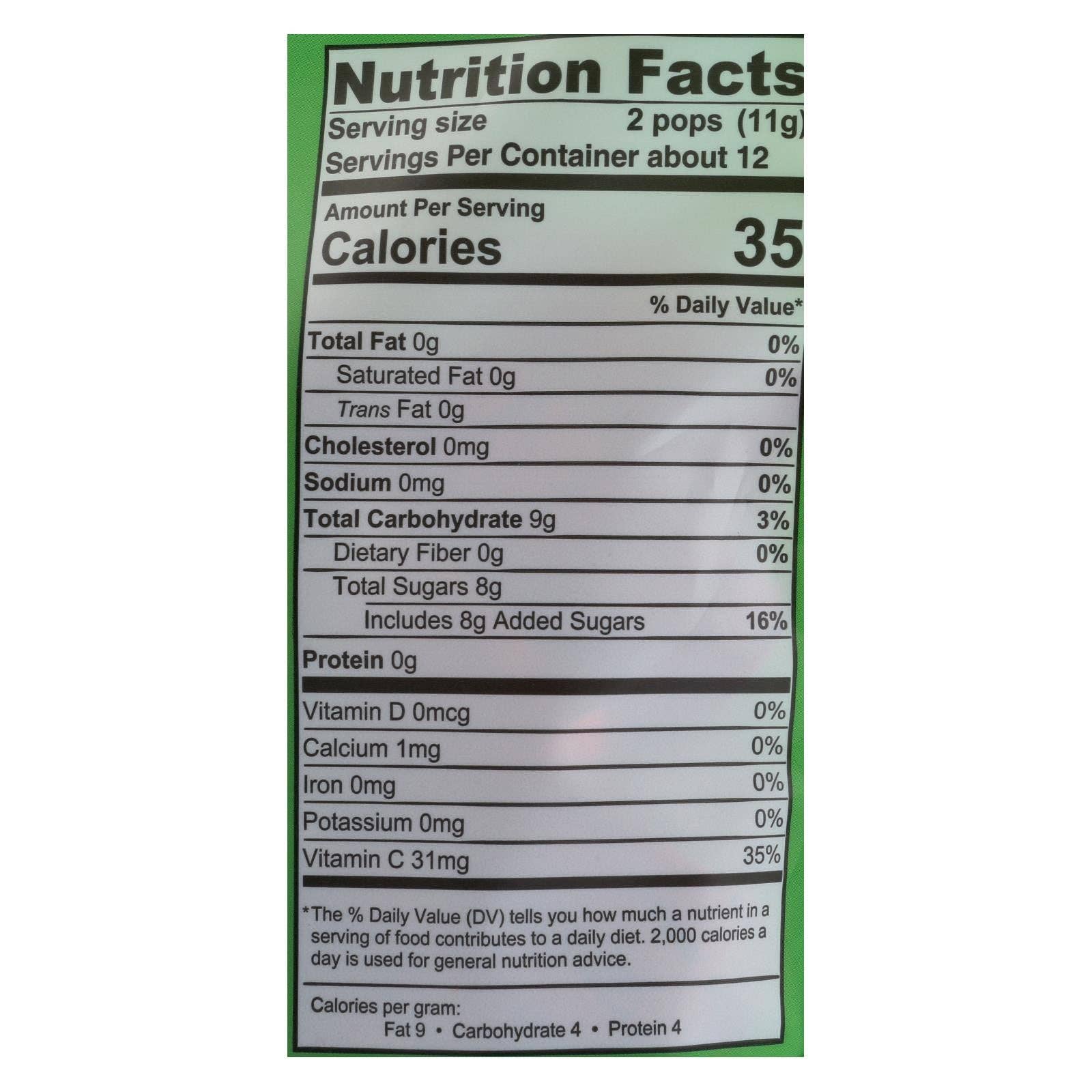 Everyday Supply Co - Wholesale Lollipop - Wedderspoon Organic Makuna Honey Pops  - Case Of 6 - 4.15 Oz1