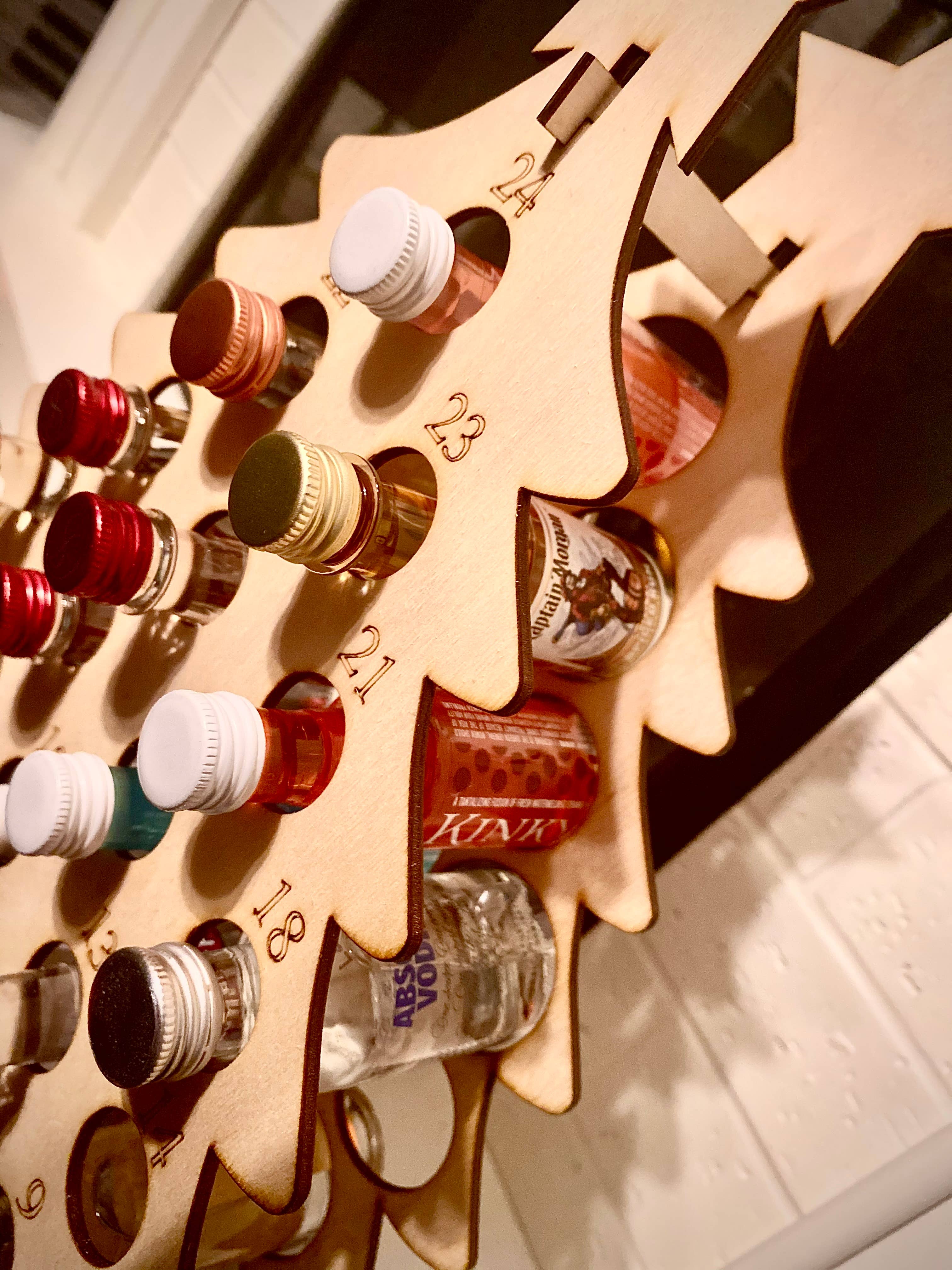 KPP Designs - Wholesale Advent calendar - Custom ENGRAVED Adult Advent Calendar | Christmas Decor1