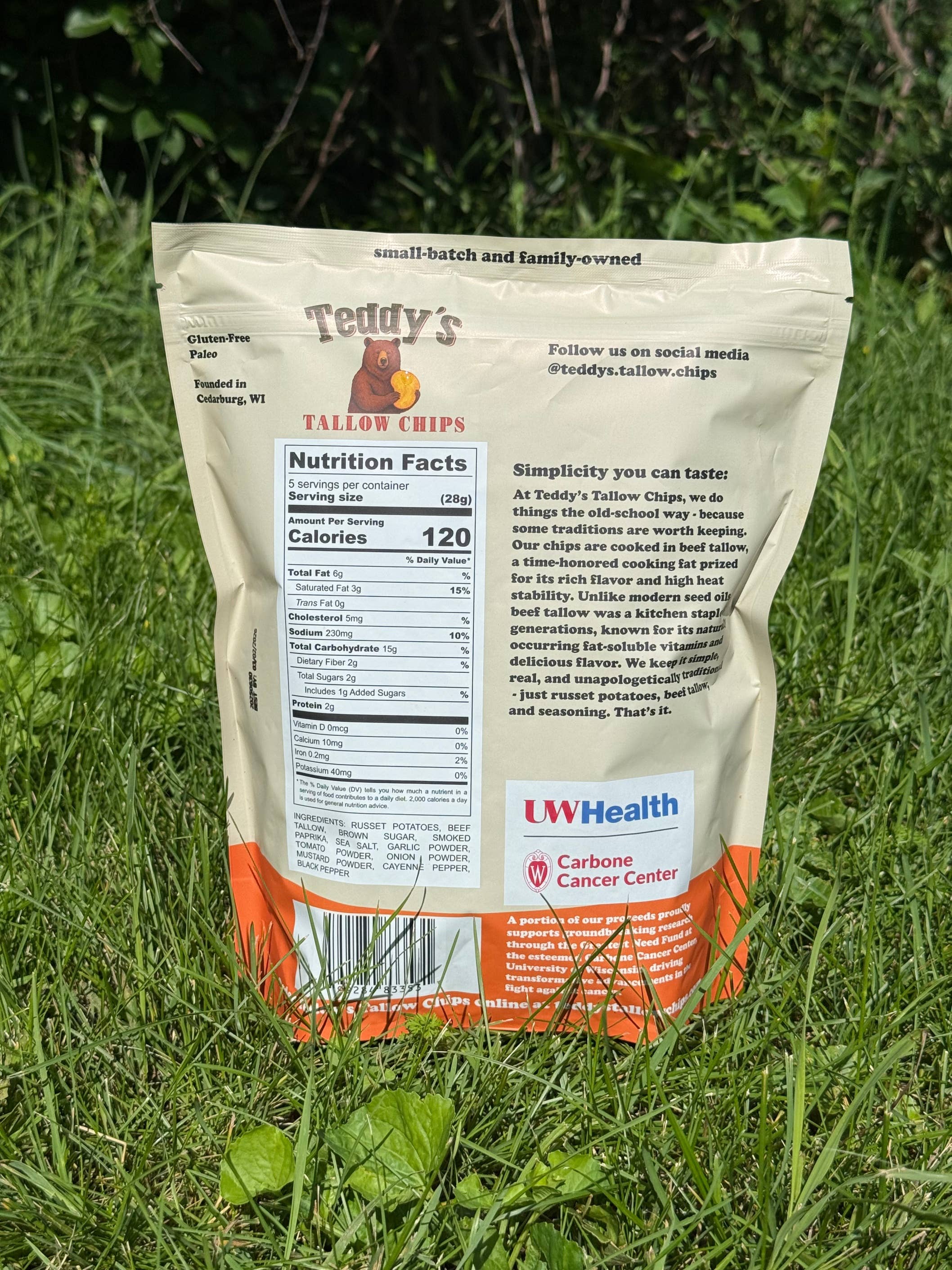 Teddy’s Tallow Chips - Vente Chips - BBQ d'été2