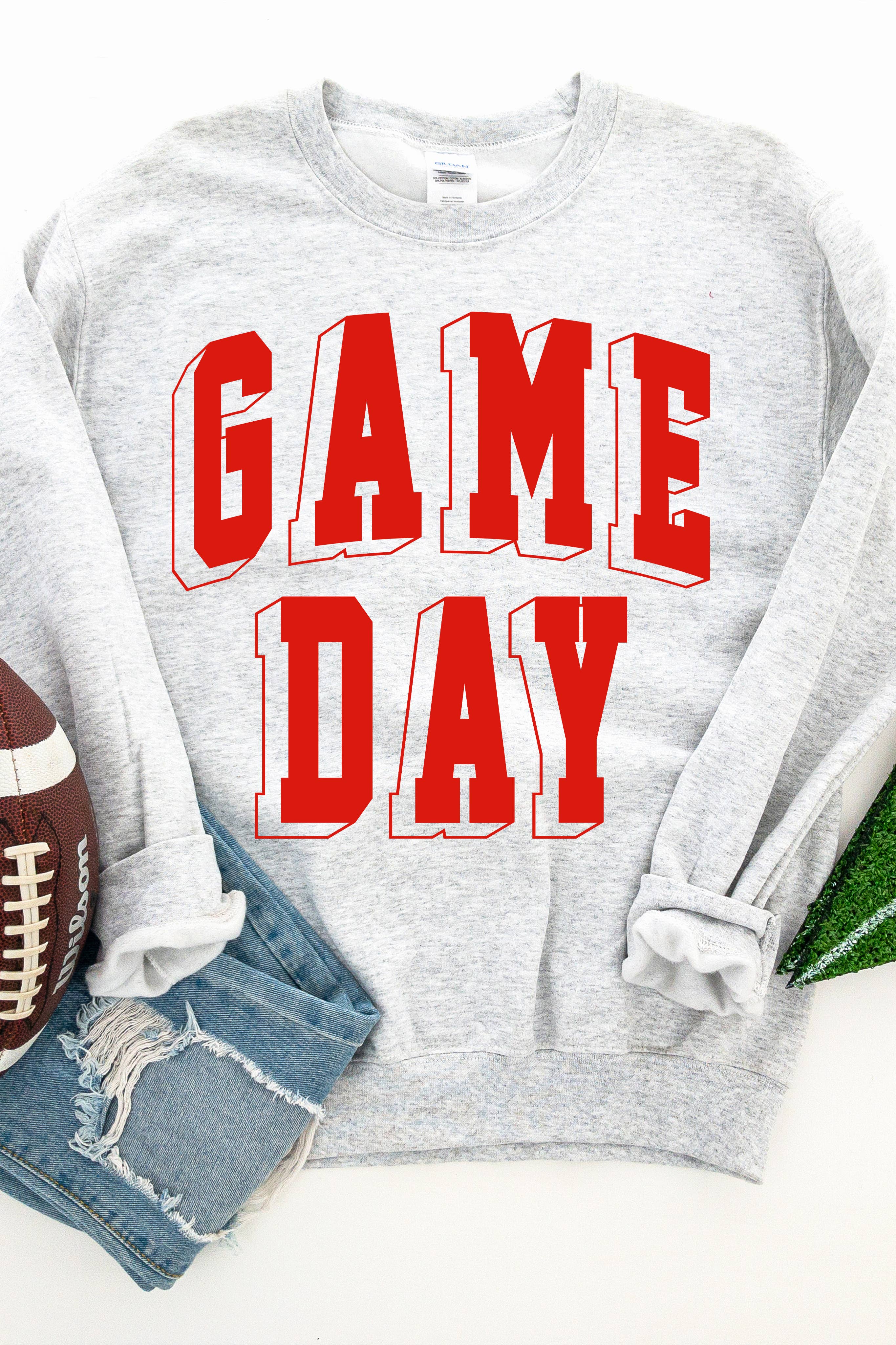 Spirit+Tribe - Vendita all'ingrosso Felpa stampata - Donna - MAGLIONE GAME DAY2