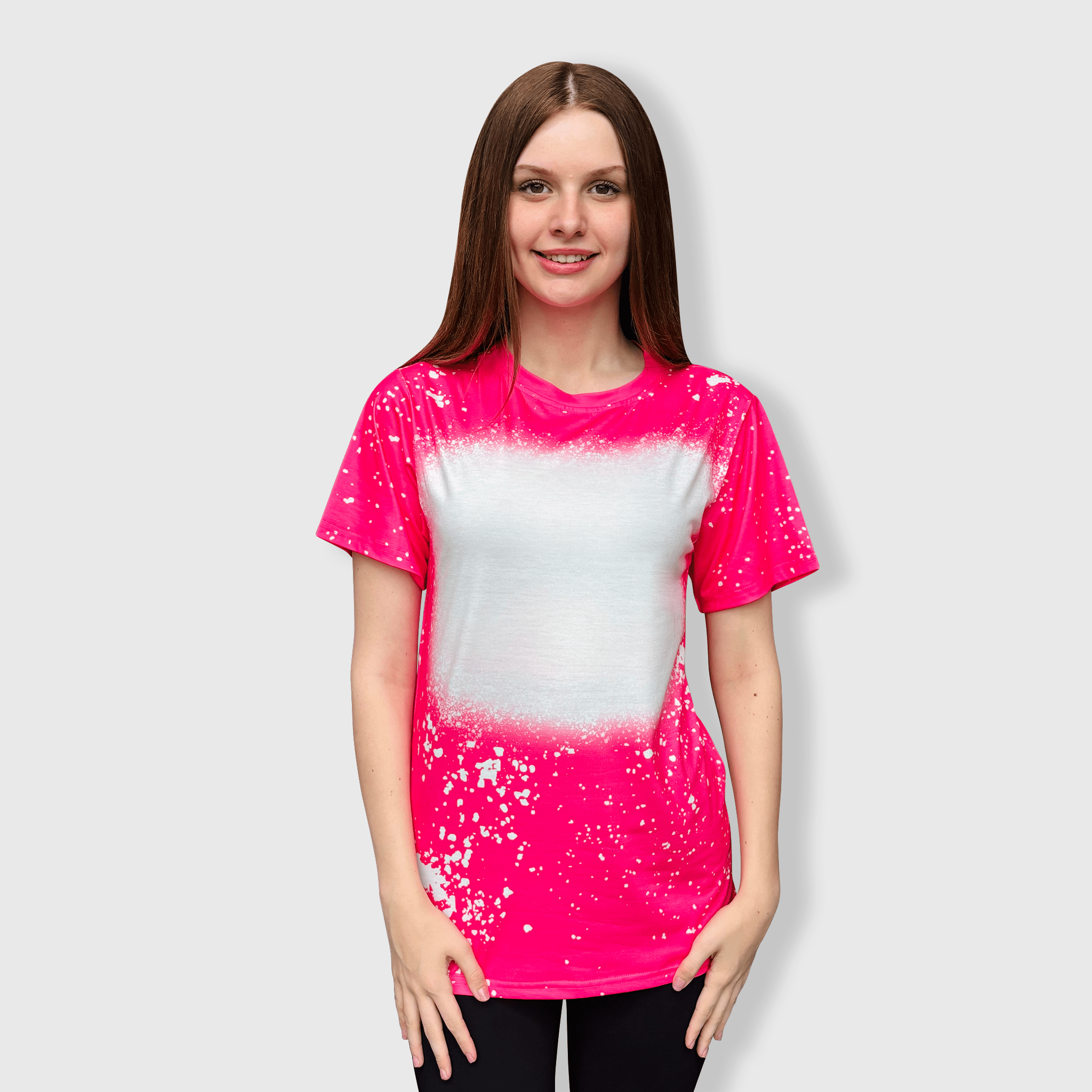 ILTEX Apparel - Wholesale T-Shirt - Women's - FAUX Bleached Tees - Adult14