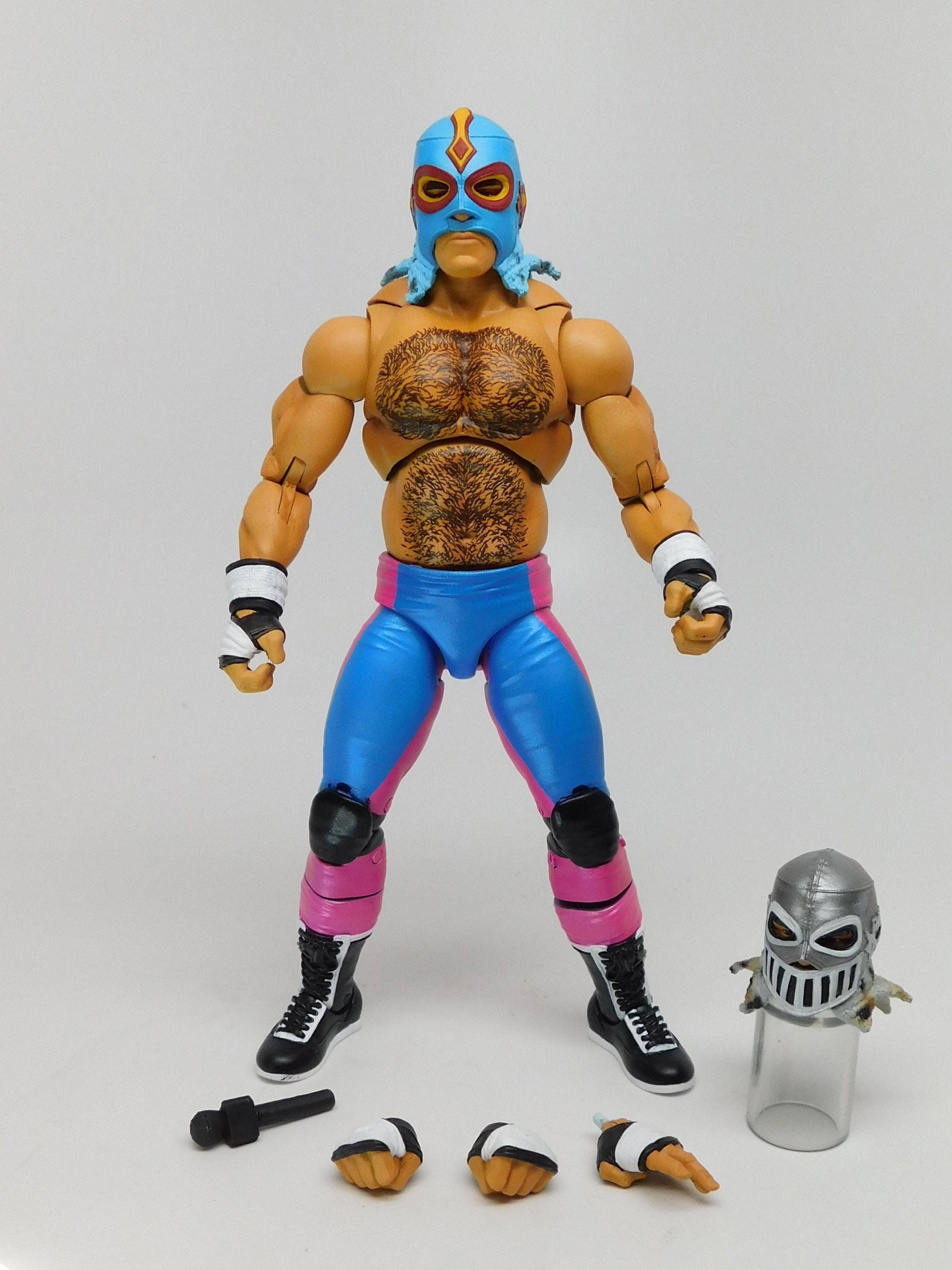 Boss Fight Studio Llc - Wholesale Figurine Toy - Kids - Legends of Lucha Libre - Premium Collector Action Figure - Wave 2 - KONNAN
