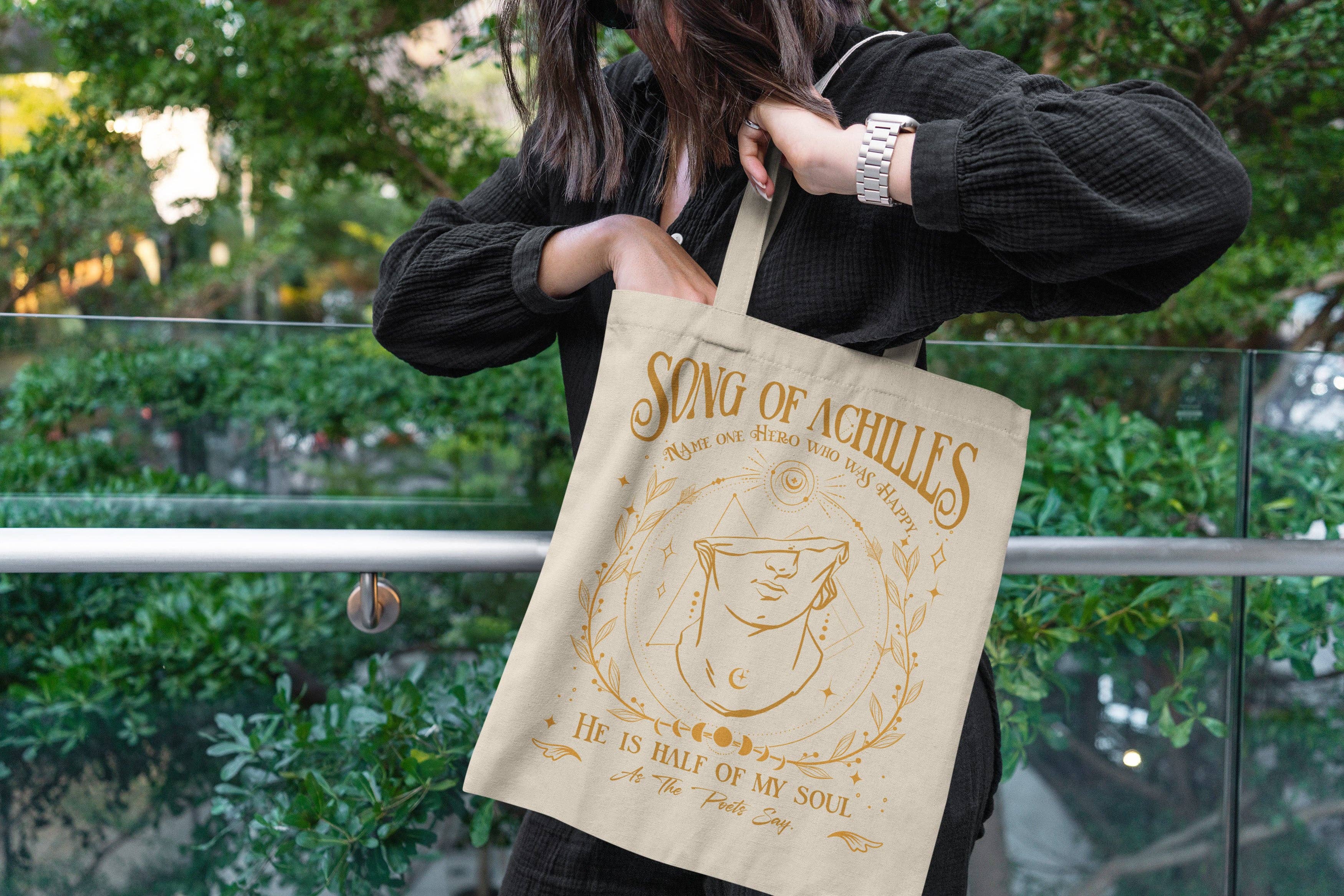 MagicMerchEmporium - Wholesale Tote bag – Unisex - Song of Achilles Tote Bag8