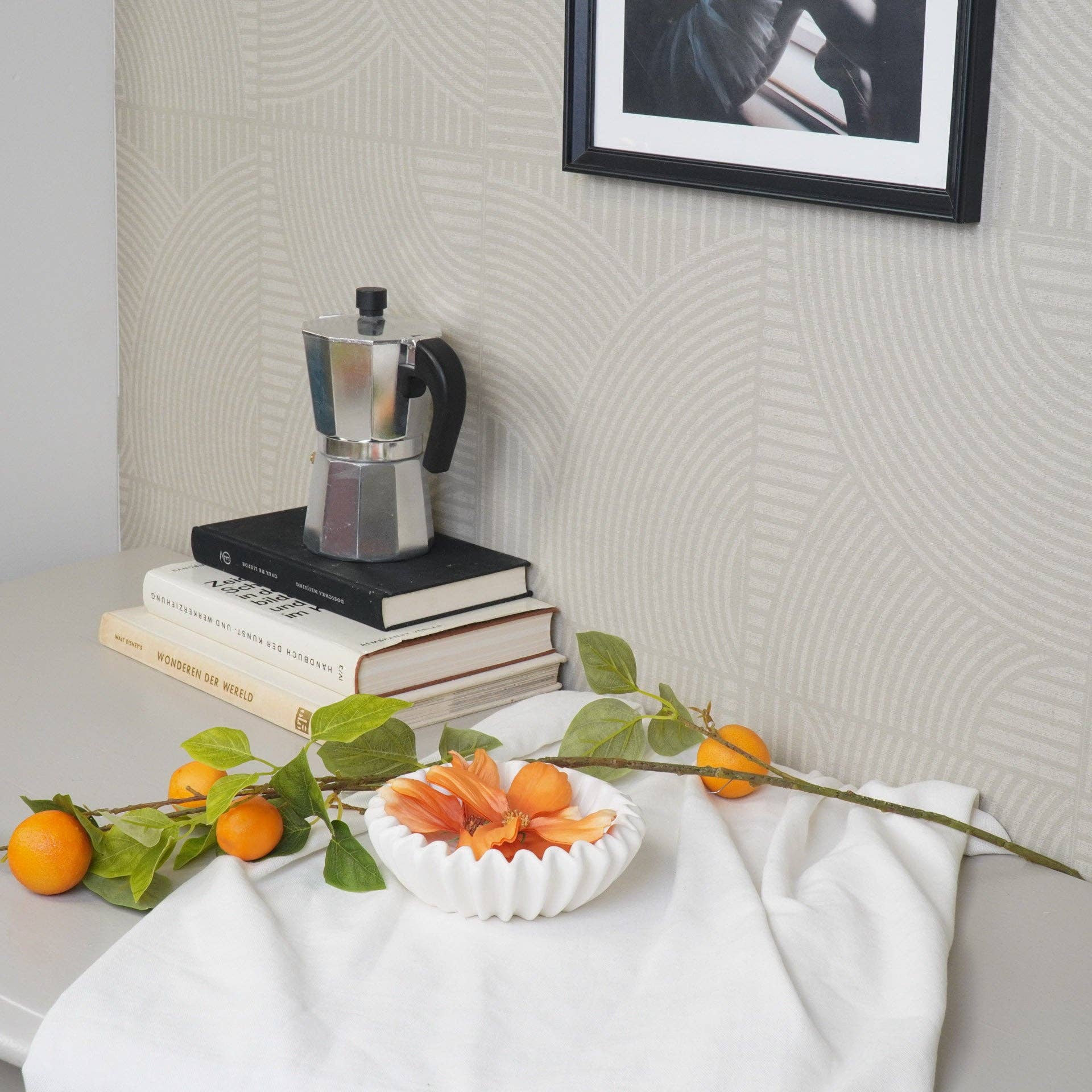 Housevitamin bv - Wholesale Decoratief bord/schotel/kom - Kom - Geplooide Kom - Keramiek - Wit - 15x15x4,5 cm2