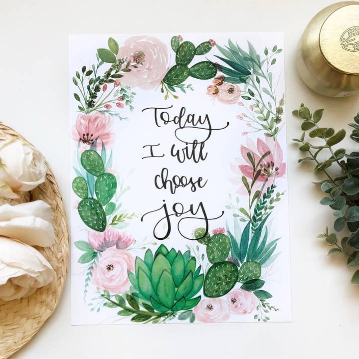 Aujourd'hui, je vais choisir Joy Print pour la vente par Selah&Bloom