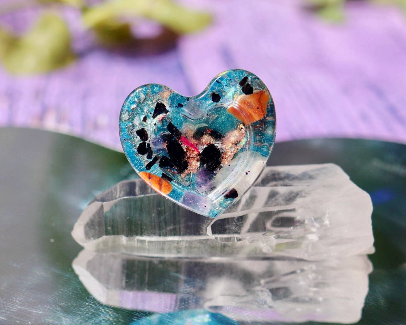 Lucky Luna – wholesale Car Decorative Charm - Unisex – Heart Crystal Car Vent Clip for Travel Anxiety & Protection 0