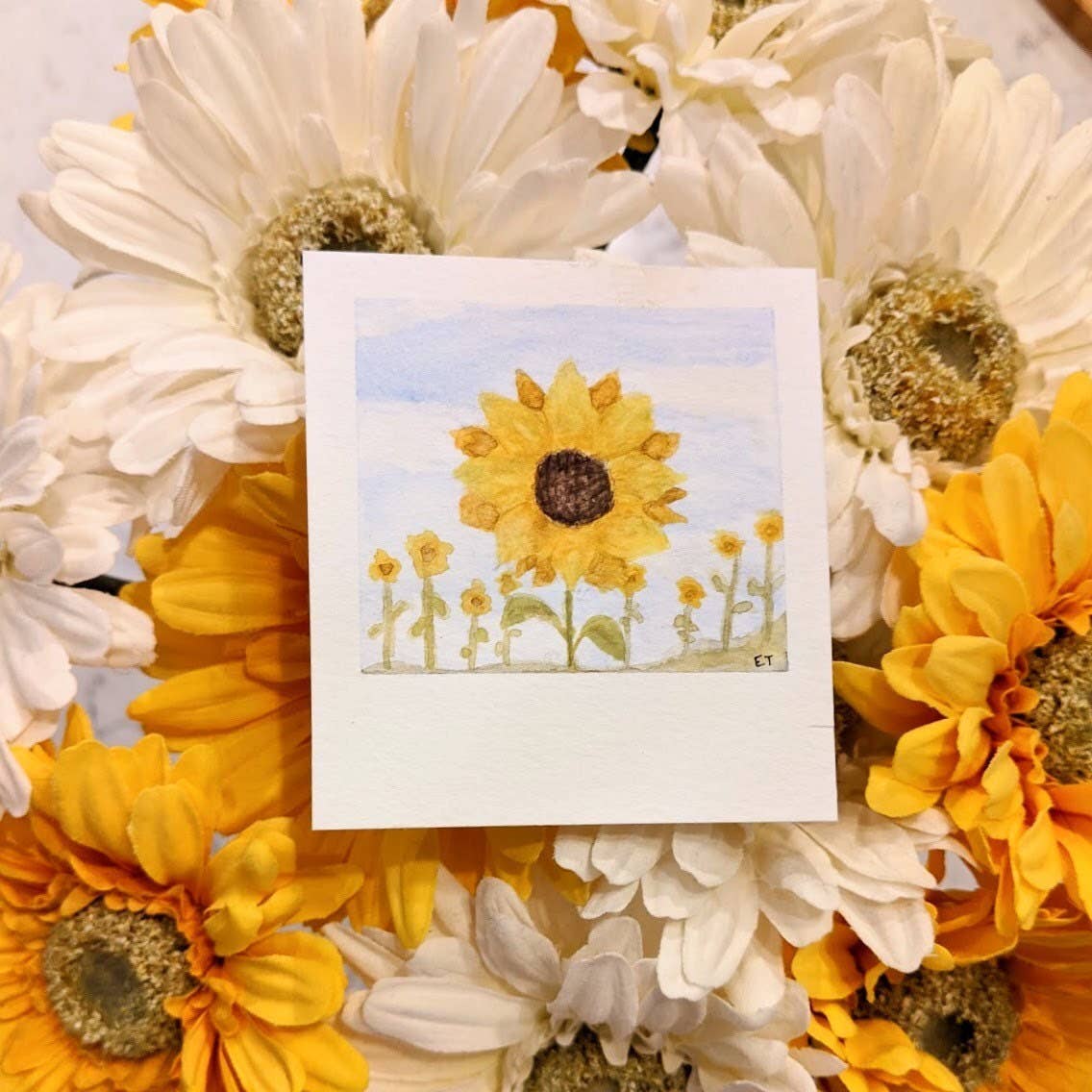 Lavender Chai Co. – wholesale DIY-pysselkit – Mini Målning Kit - Solrosor6