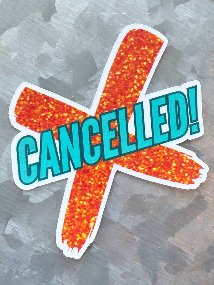 Annullato| adesivo impermeabile showgirl|TS12 per la vendita all'ingrosso da parte di Typo Lettering Co