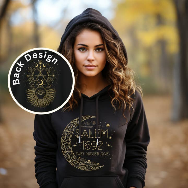 Celestial Witchy Sweatshirt Hoodie for wholesale by MIDWESTICA