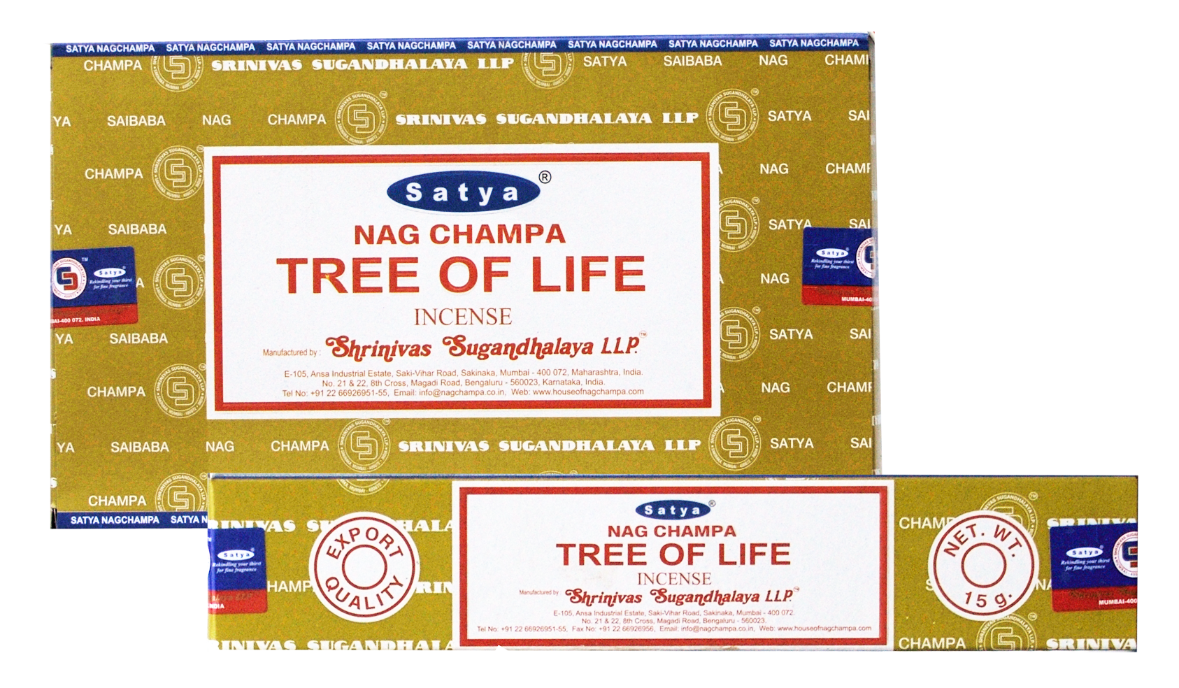 Cubby House by Malmar - Vente Encens - Encens Satya « Arbre de vie » 15 grammes0