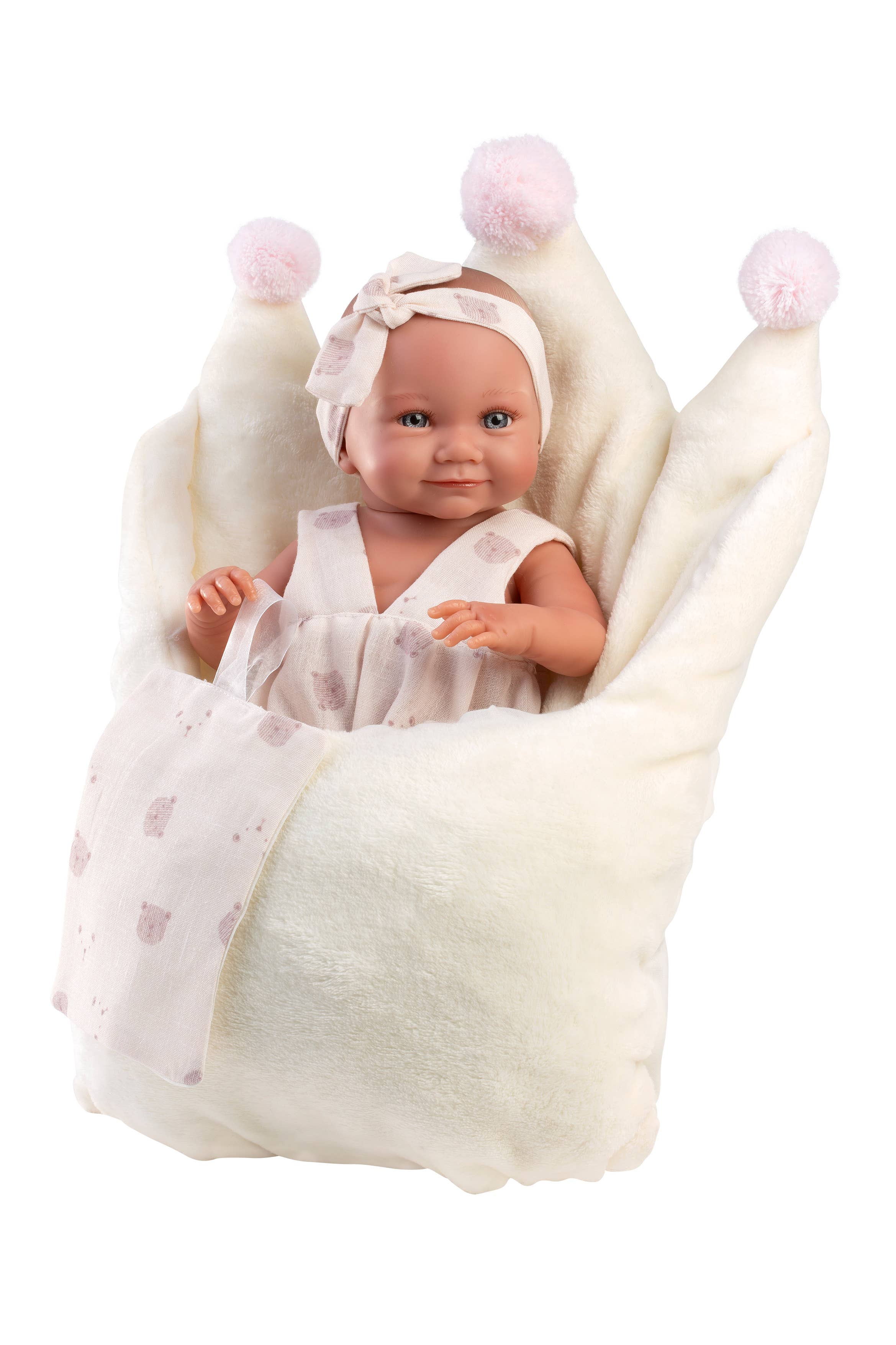 Llorens - Wholesale Doll - Kids - 15.7" Anatomically-Correct Doll Maria with Sleeping Bag0