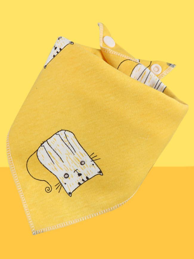 Gul katt Bandana för wholesale av Shop Neighbors