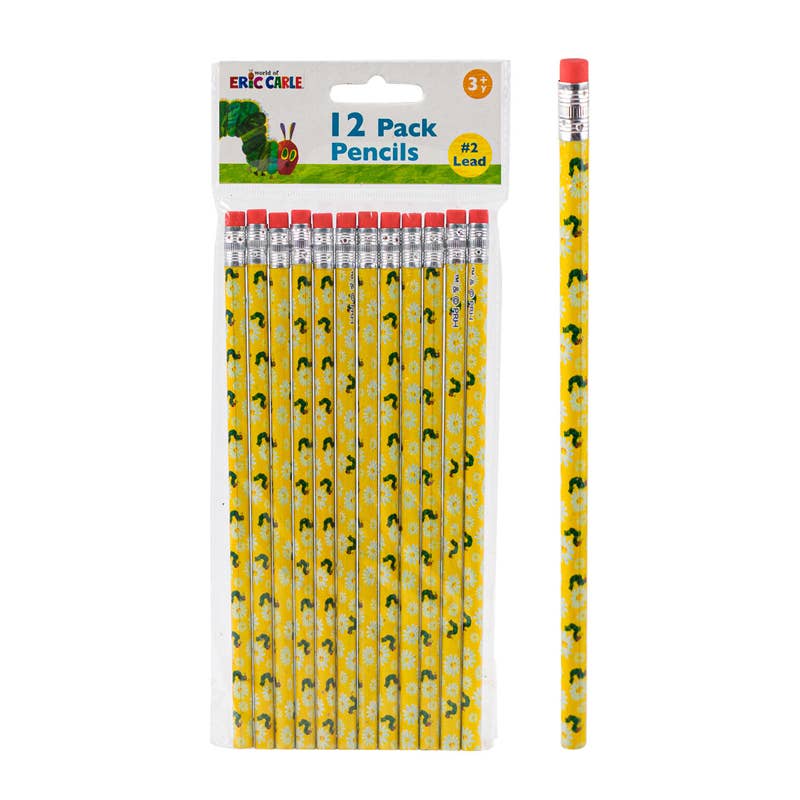Deluxe Import Trading – wholesale Penna – 12-pack Eric Carle Pennor #2 Blyerts Ovässade - Blandade Designer0