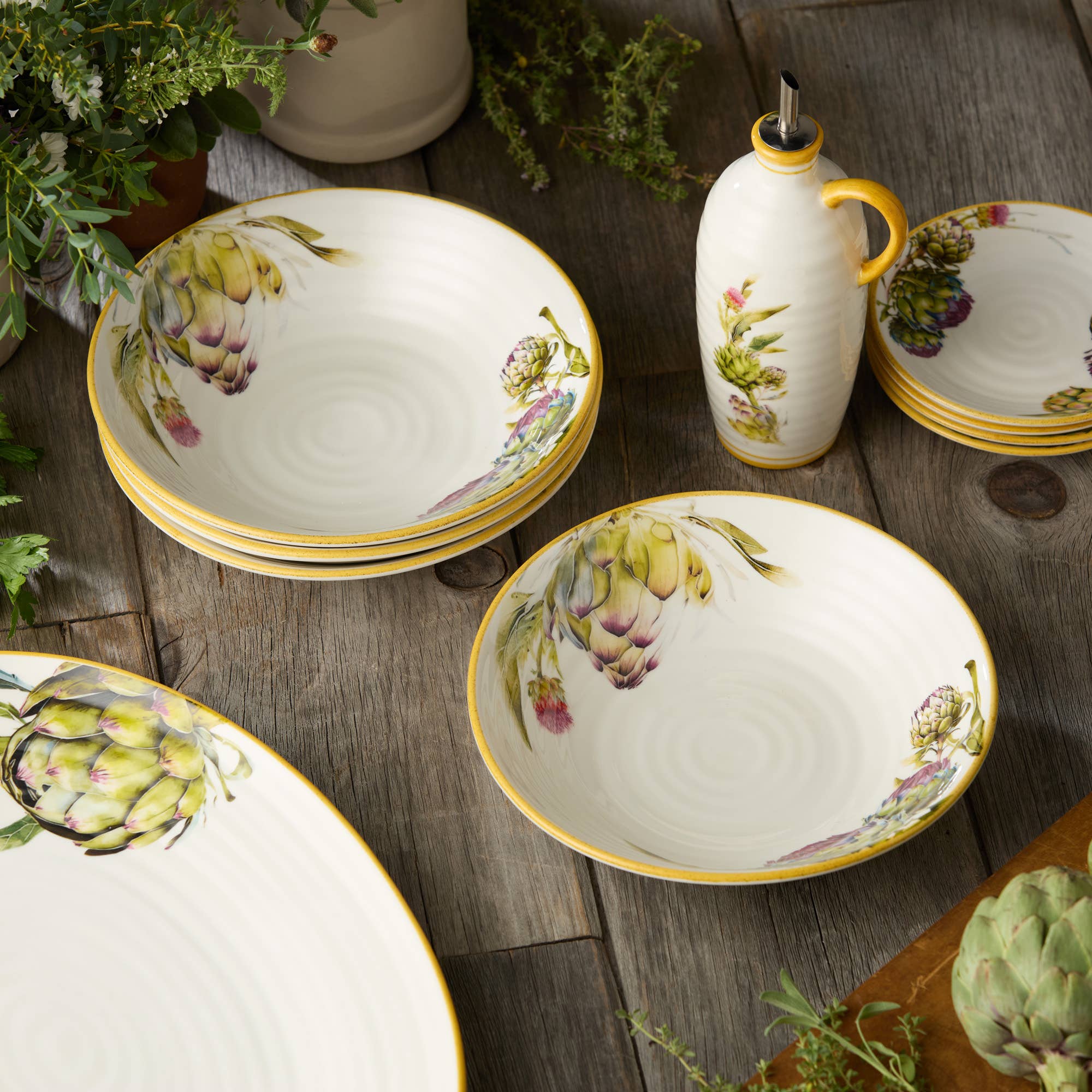 Certified International - Wholesale Serve Bowl - Verdura Pasta Bowl 9.25in x 2.25in5