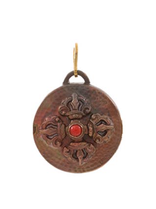 Large Double Dorje Amulet for wholesale by TULKU