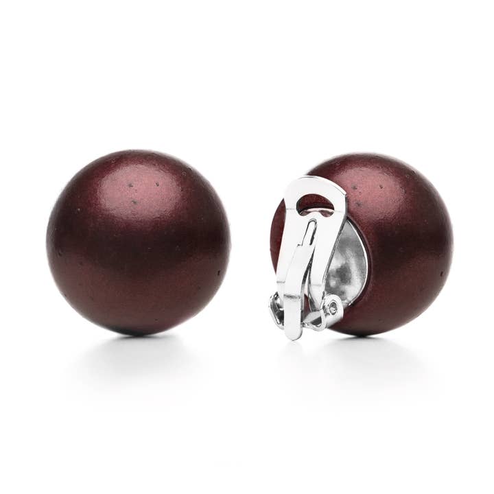 Mirta Accessori Moda - Wholesale Clip-On Earrings - Metal Ball Clip Earrings 100% Made in Italy0