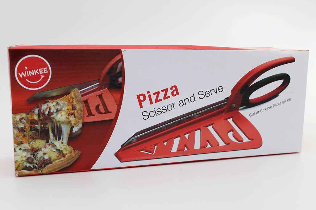 MAGS - Venta al por mayor Cortapizzas - Tijeras para pizza con superficie para servir2