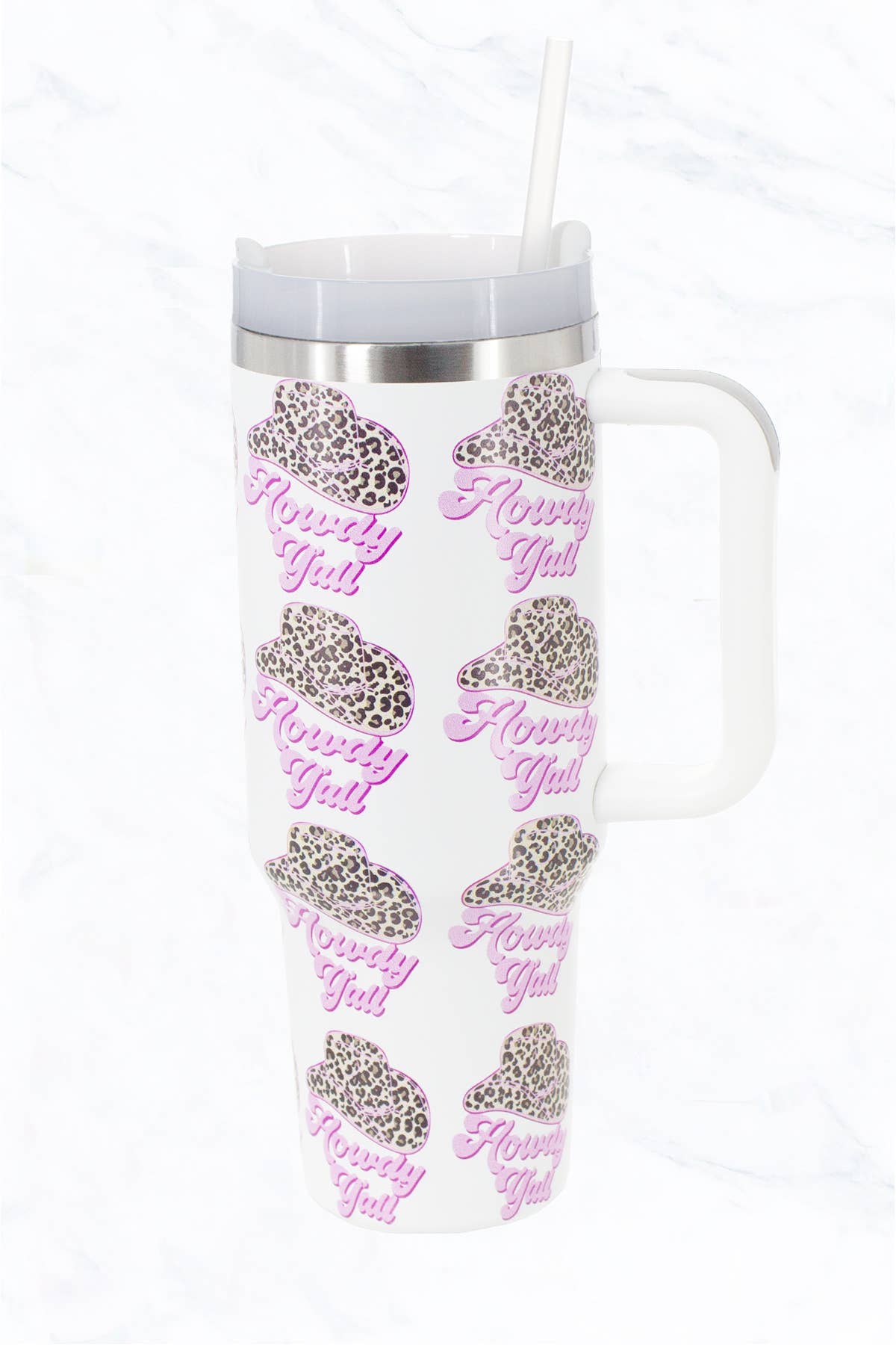 Suzie Q USA - Wholesale Insulated Mug/Tumbler - 40 oz, Stainless Steel and Silicon Design Tumbler3