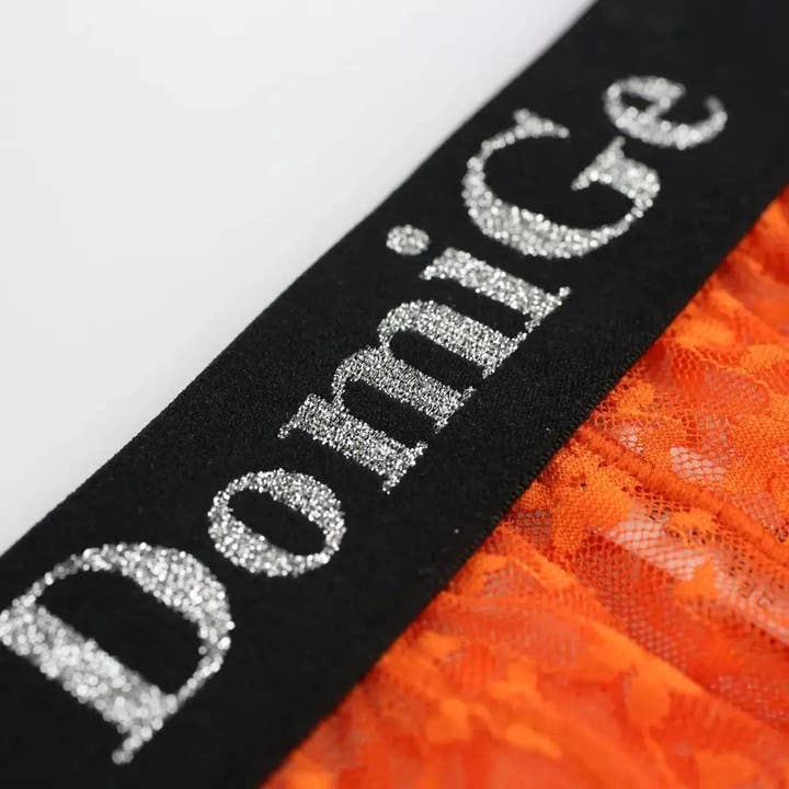 DomiGe - Wholesale Ondergoed - Heren - Trunks van mesh en doorschijnend materiaal voor heren met stijlvolle tailleband met logo, ultiem comfort en verleiding voor mannen14