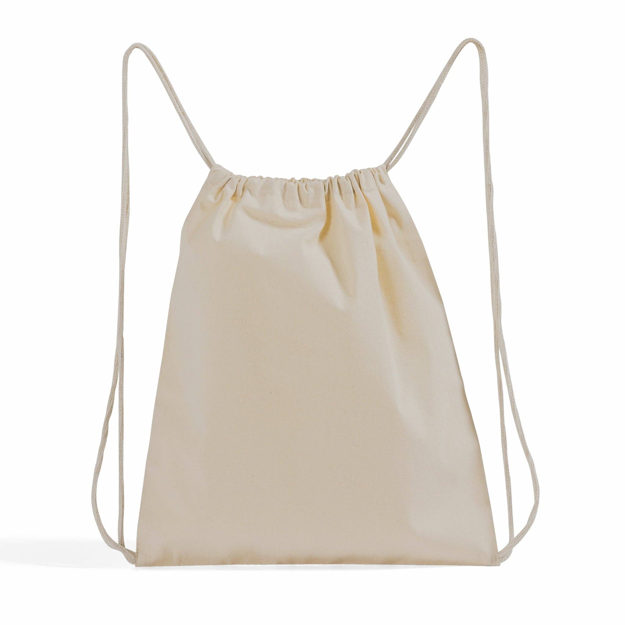 TBF - Wholesale Drawstring bag – Unisex - TBF Small Canvas Drawstring Backpack - BPK122