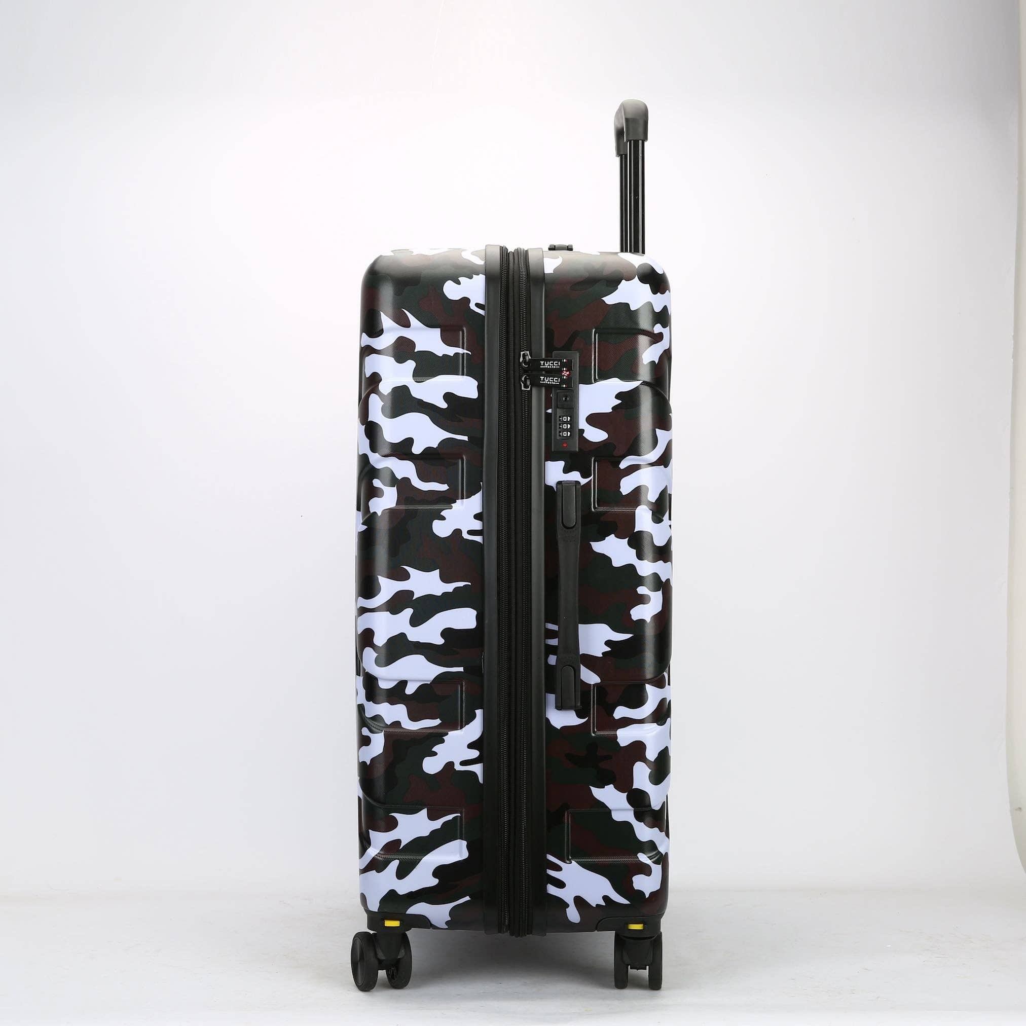 Titanio Travel Goods Group - Wholesale Luggage - TUCCI Armata Camo 3-Piece Luggage Set2