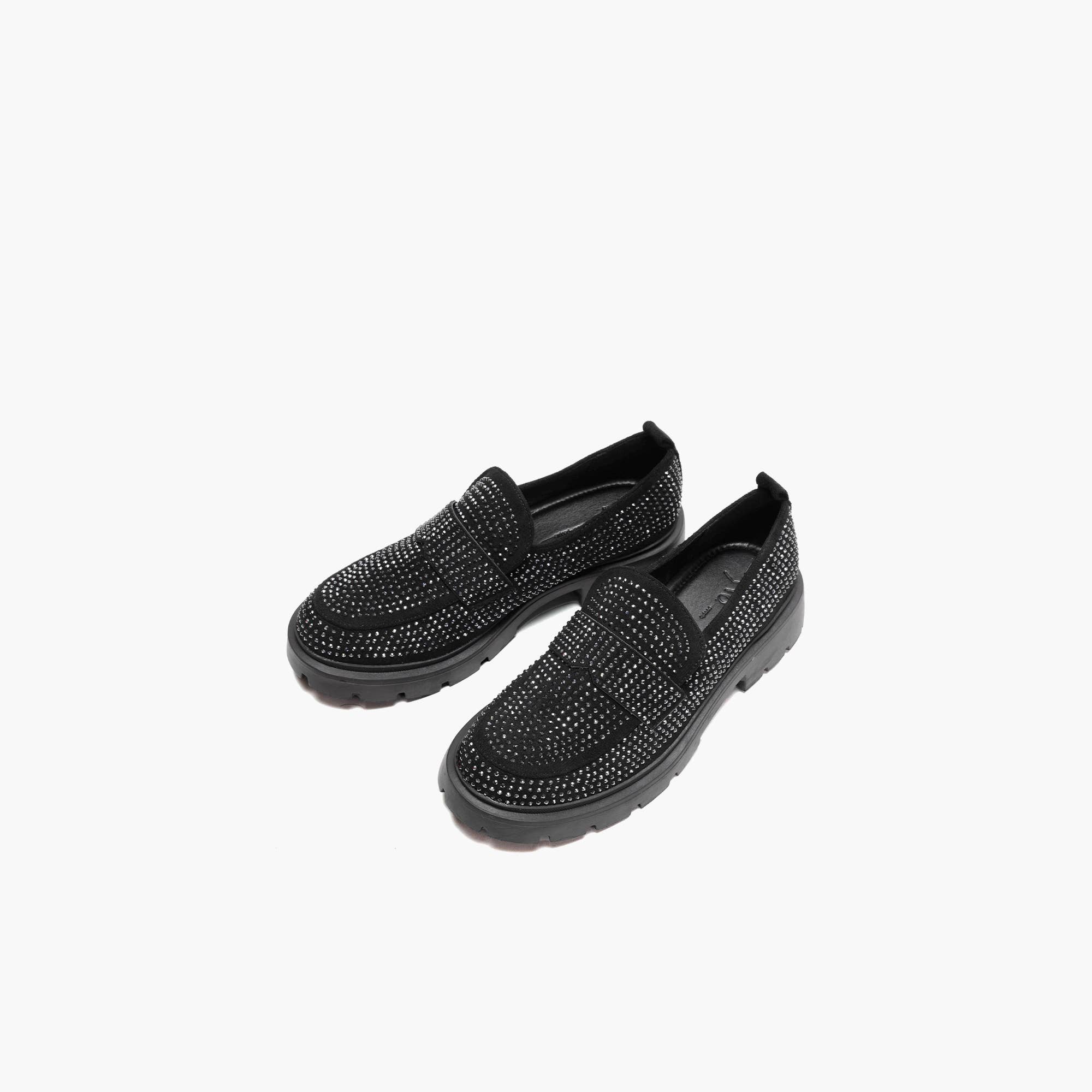 Like Dreams - Vente Richelieus – femme - Chaussures Oxford à talons en strass Spencer Chaussures de mode scintillantes15