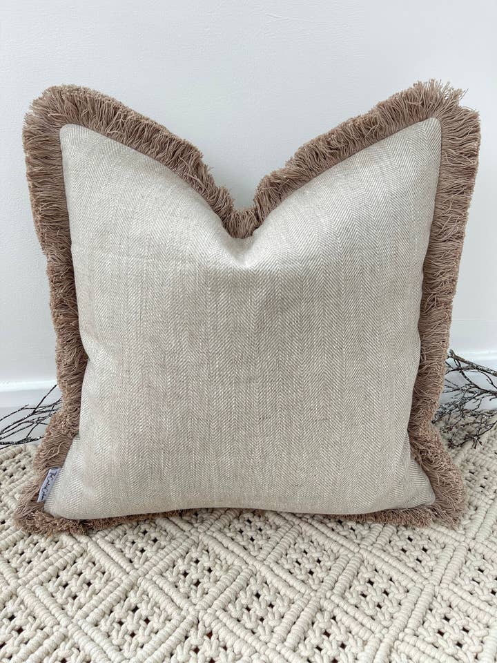 The Couture Cushion - The Linen Salton - Style No. 17 for wholesale by The Couture Cushion