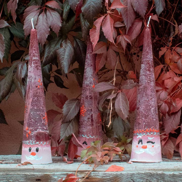 Gnome candle | Christmas | gift for wholesale by Die Kerzenwerkstatt