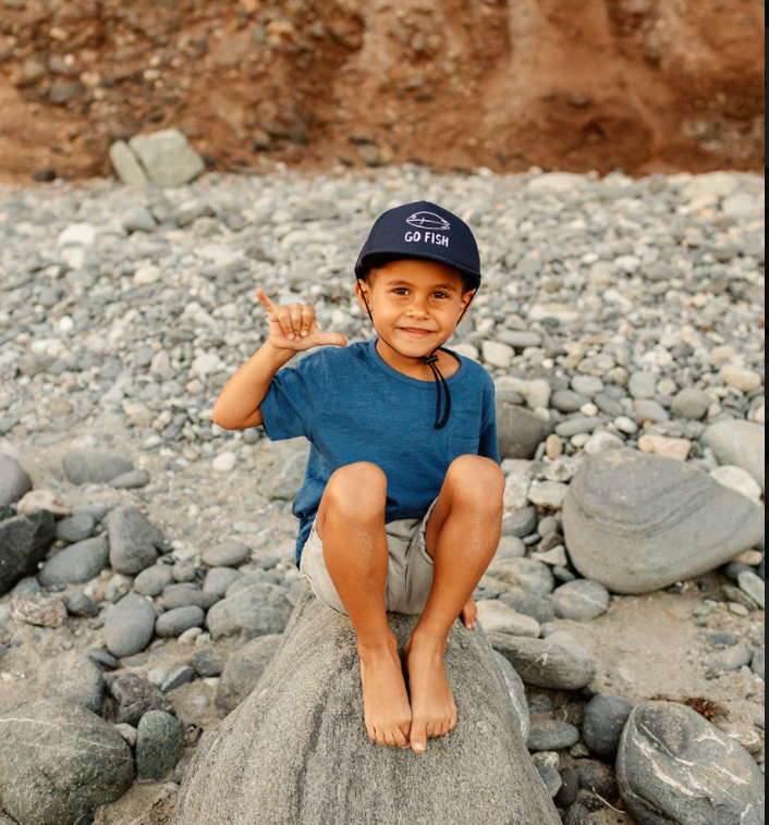 BITTY BRAH - Wholesale Sun Hat - Kids - Go Fish - Trucker Hat / Sun Hat2