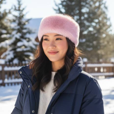 Woven Royal - Wholesale Fashion Headband - Women's - Faux Fur Head Warmer7