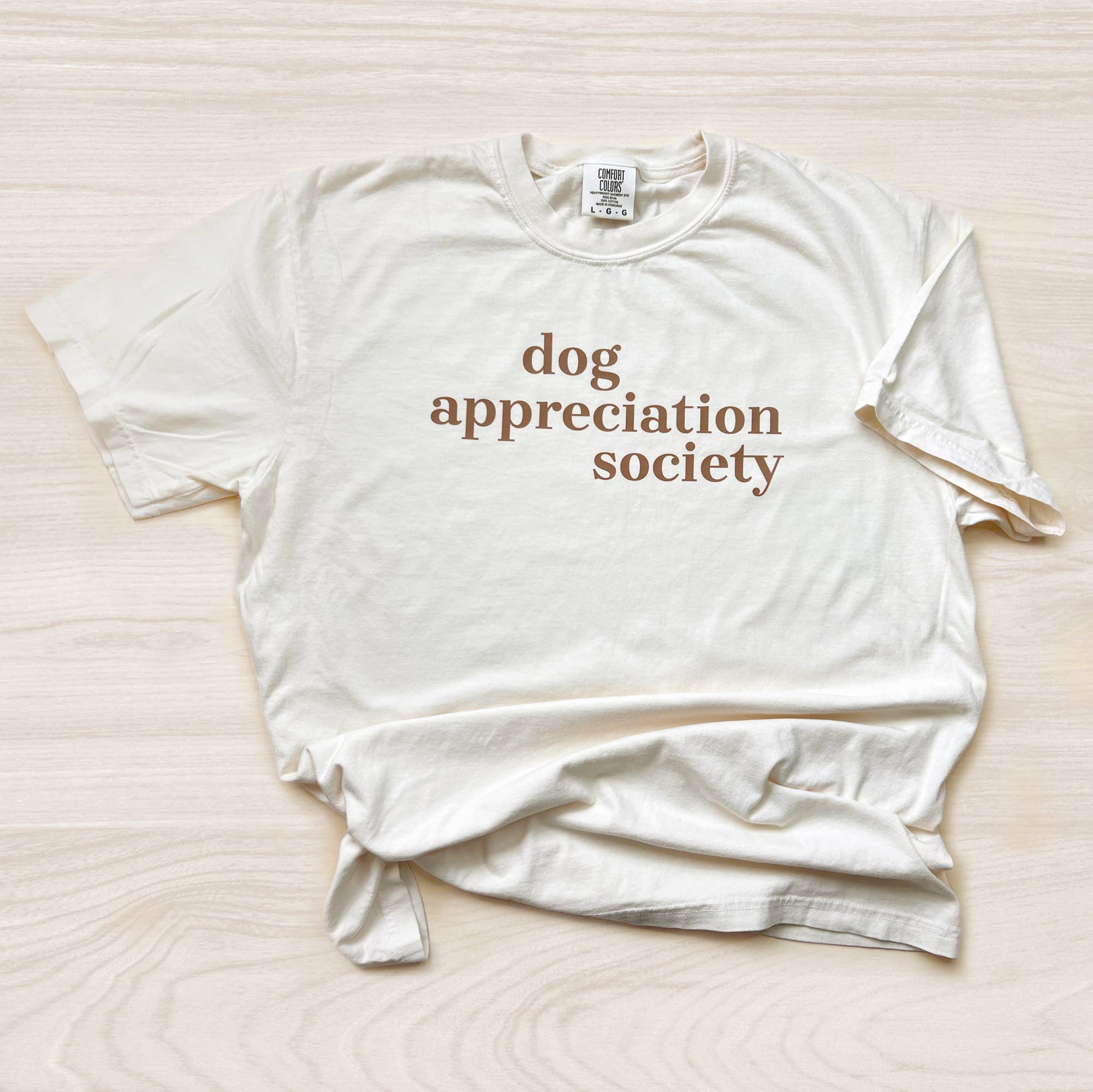 Poppy & Lou – T-shirt estampada - Mulher por atacado – T-shirt da Sociedade de Apreciação de Cães1