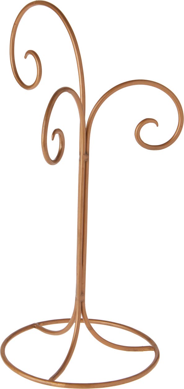 Bard's - Vente Objets de décoration - Support de décoration à 3 bras en fer forgé de Bard's, 17 x 7,5 pouces1