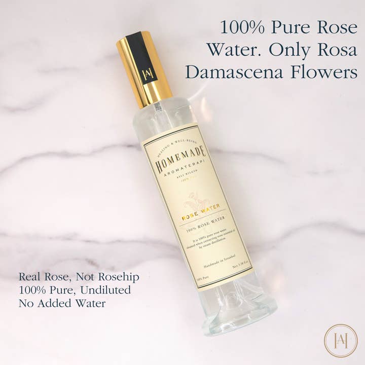 100% Pure Rose Water – Skin Toning & Refreshing Mist for wholesale by Homemade Aromaterapi
