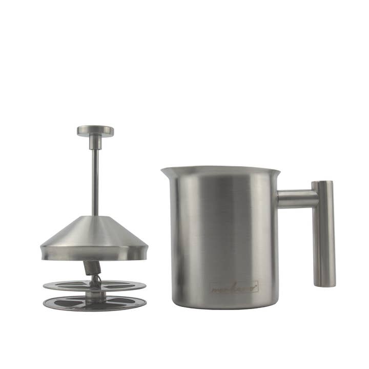 STS Stumpf GmbH / Monkano - Wholesale Kitchen Tool/Gadget - MONZA milk frother - The elegant 304 stainless steel milk frother - brushed6