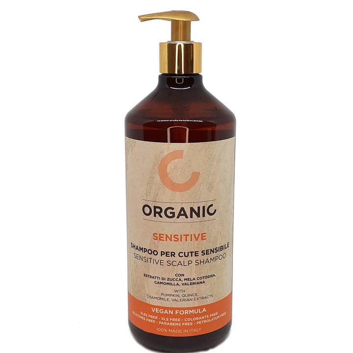 ORGÁNICO SENSITIVE – Champú para Cuero Cabelludo Sensible 1l para venta al por mayor de Punti di Vista srl