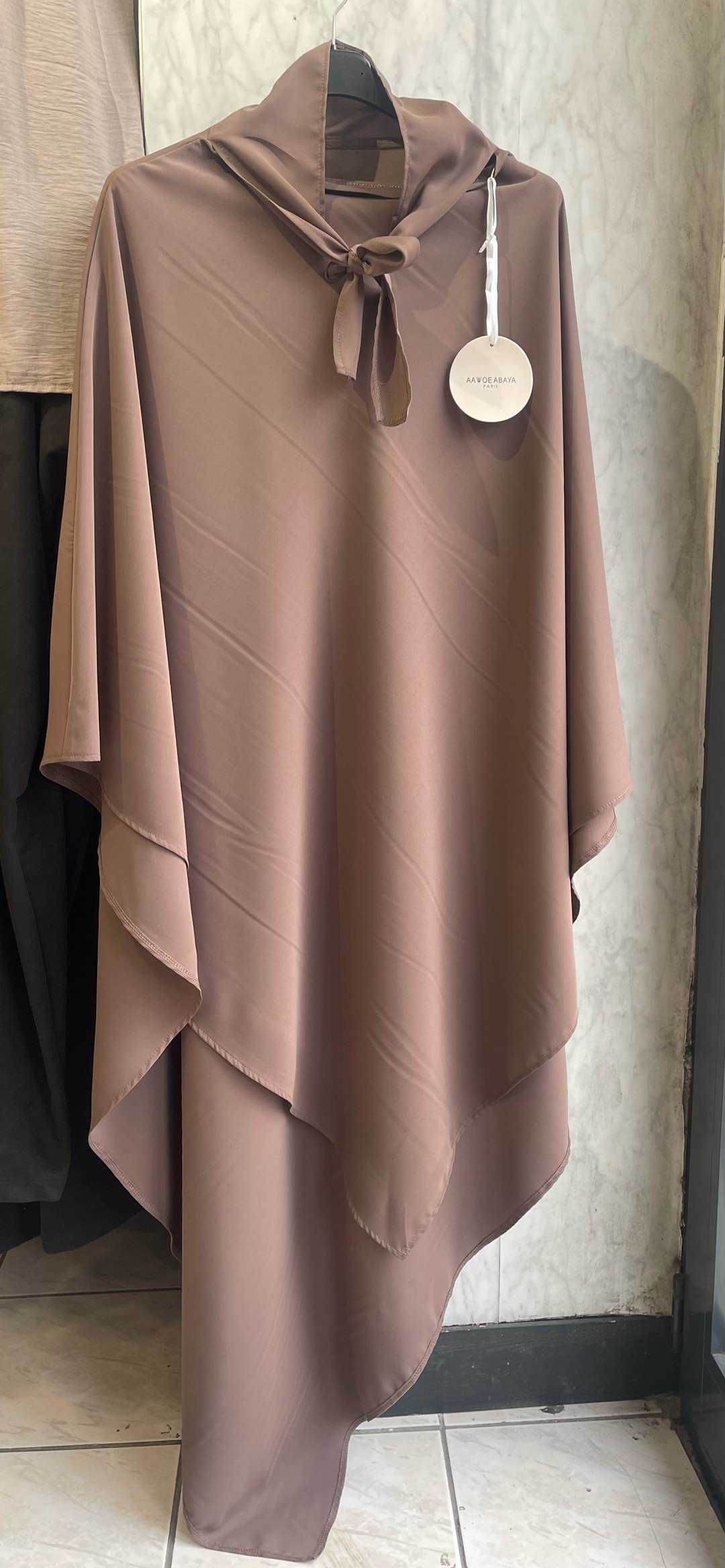 Aawoe Abaya - Vente Hijabs – femme - Khimar Maya Long Pointu - 2143-KH34