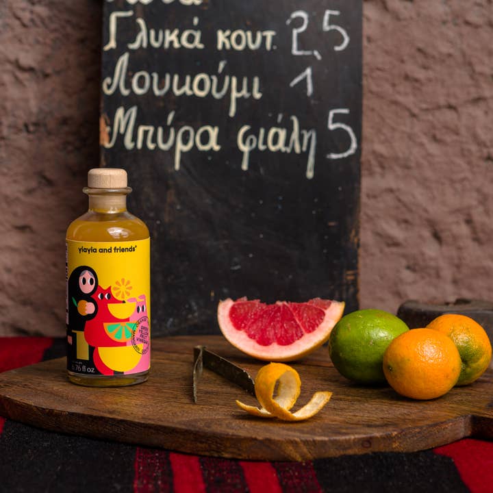 Hellenic Farms - Wholesale Vinegar - Yiayia & Friends Yellow Fruit Vinegar