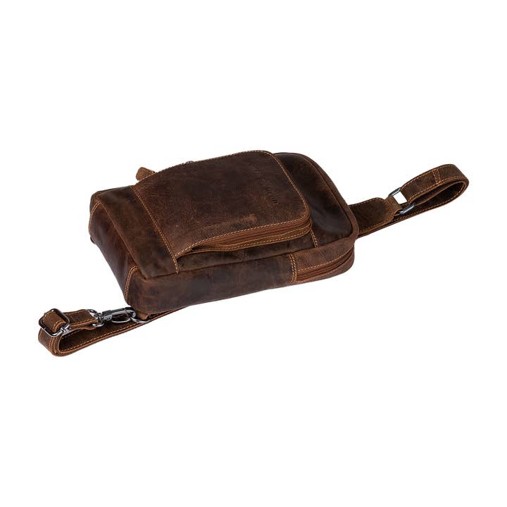 Greenwood Leather - Wholesale Crossbody Bag - Unisex - Leather Crossbody Bag Hamilton GW6806