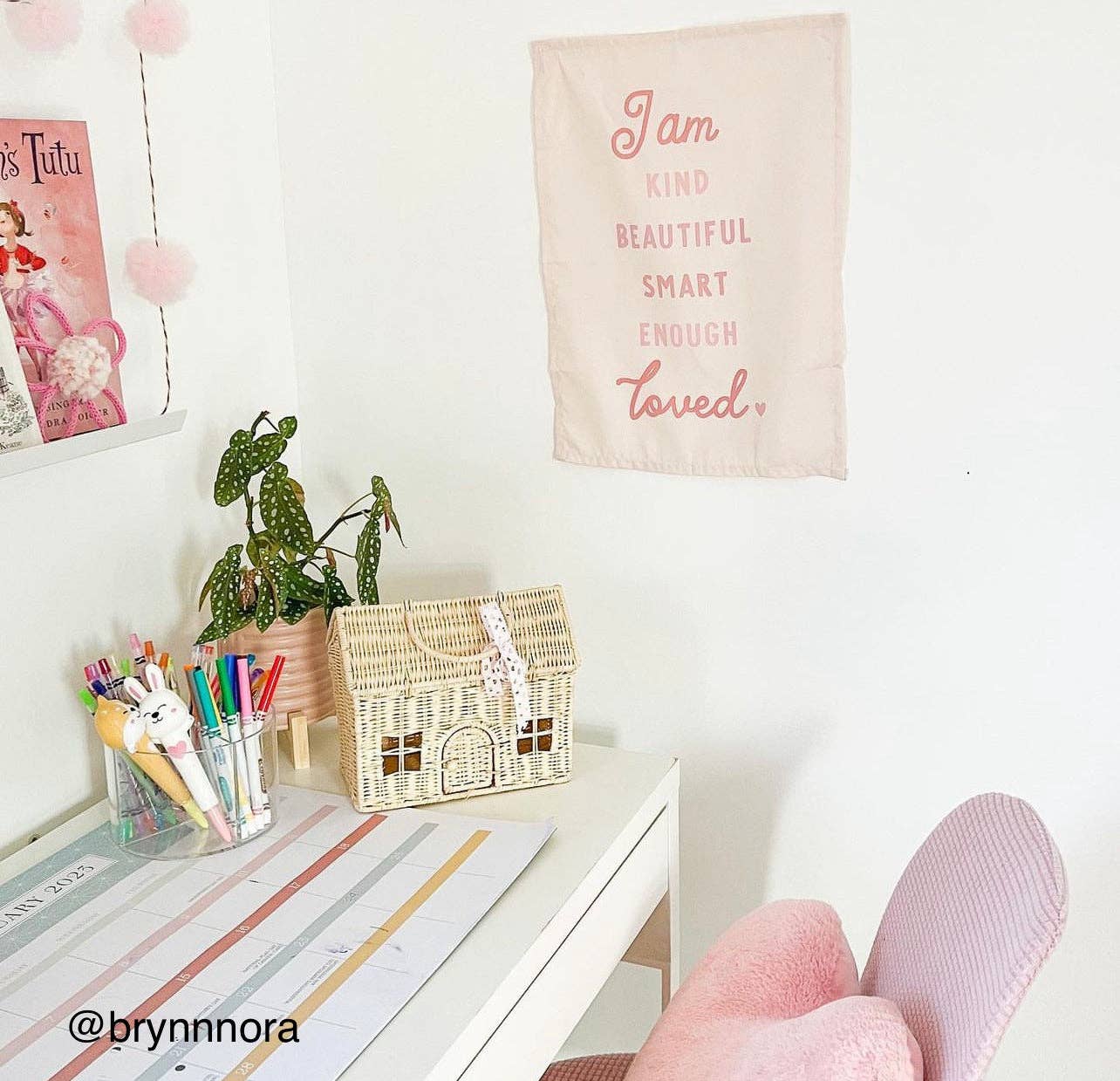 Hunny Prints - Wholesale Banner - Kids & Baby - {Pink} Affirmations Banner4